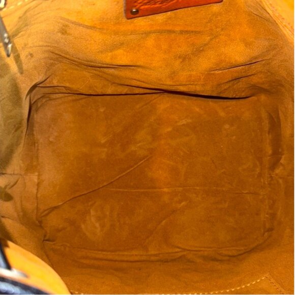 Patricia Nash Leather Tartan Melrose Bucket Shoulder Bag - New - Picture 9 of 11